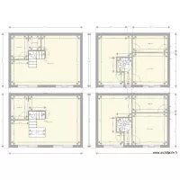 Ivry Chateaudun Fond de Cour avant apr&egrave;s