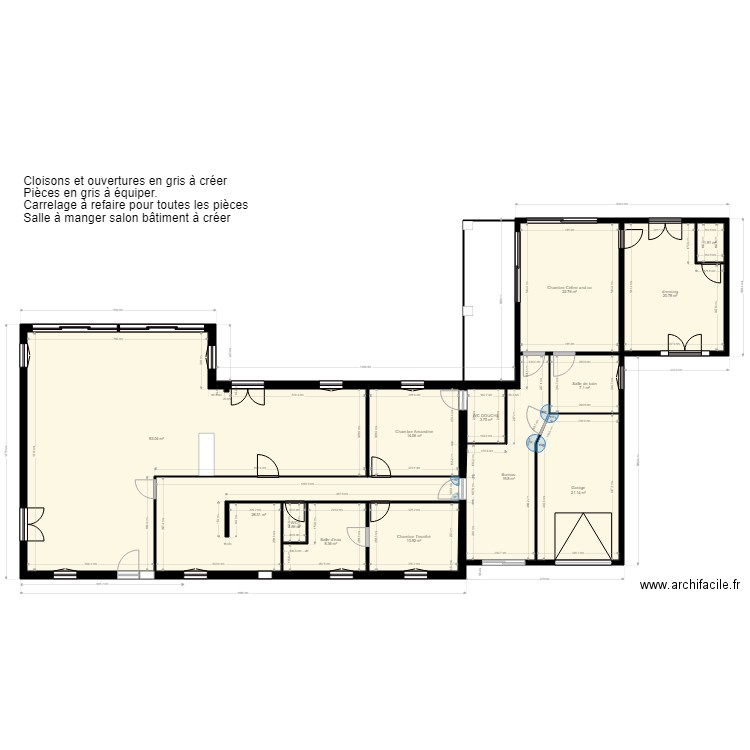 16 greleterie 2 eme projet v1. Plan de 0 pièce et 0 m2