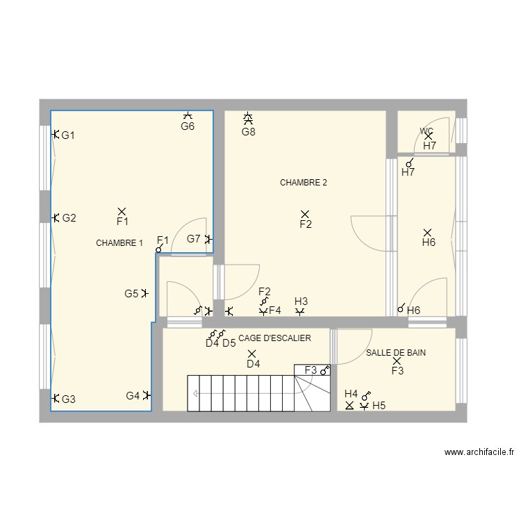 MARUIS 2 ème étages. Plan de 0 pièce et 0 m2