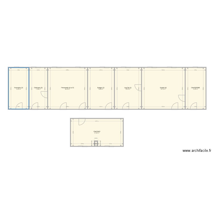 Après 1. Plan de 0 pièce et 0 m2