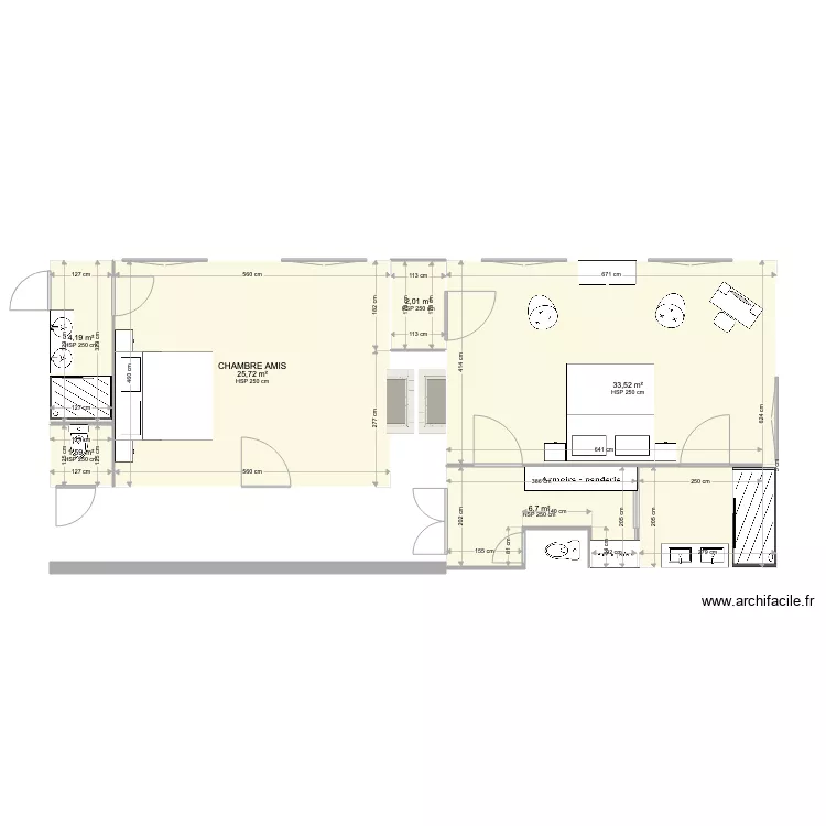 Kerdreho chambre parents vF. Plan de Kerdreho chambre parents vF. Plan de