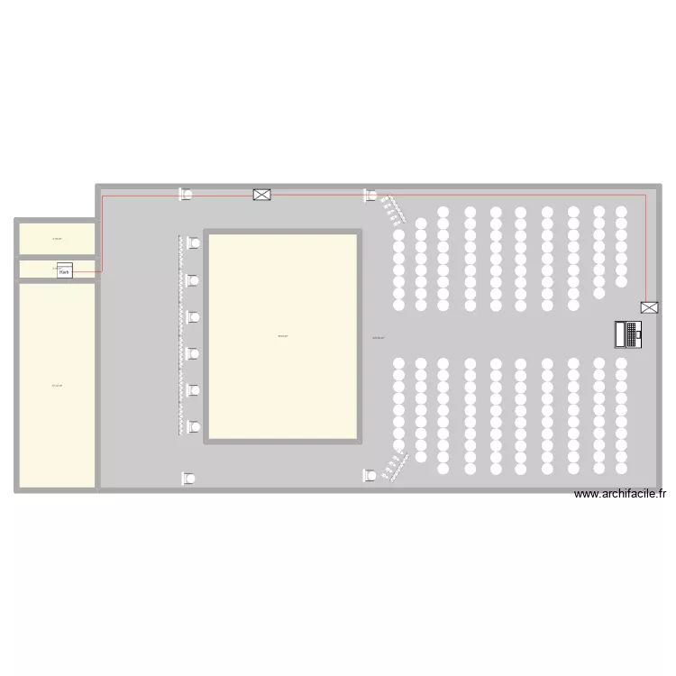 treize septiers. Plan de 