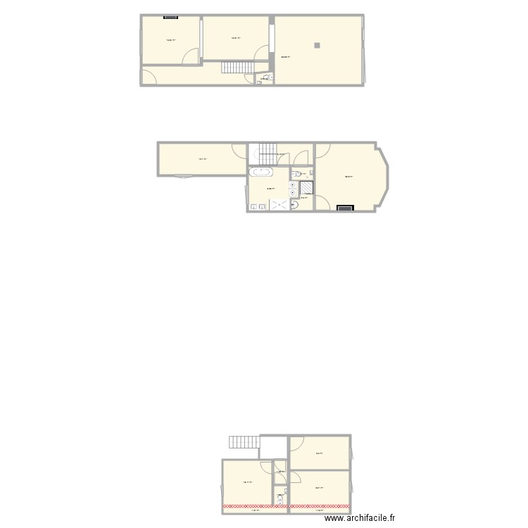 Maison nouvel emplementation . Plan de 0 pièce et 0 m2