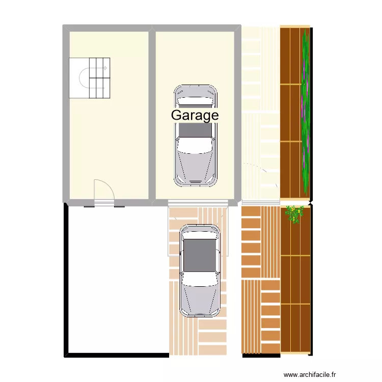 Maison Saint-Priest-en-Jarez. Plan de 