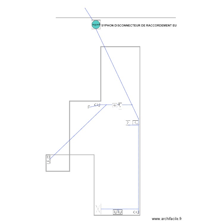 ST SOCICOMI ASS. Plan de 2 pièces et 146 m2