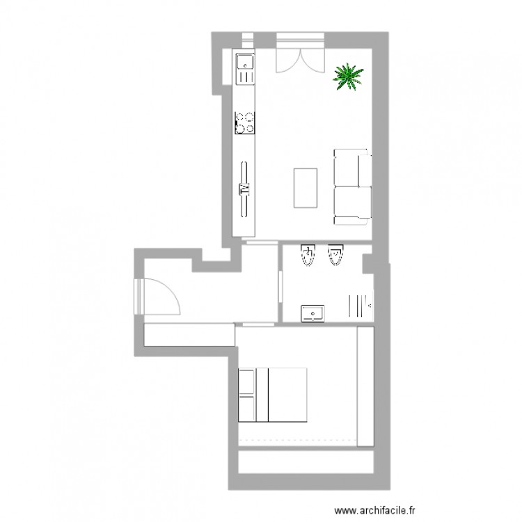 quinto piano C2. Plan de 0 pièce et 0 m2