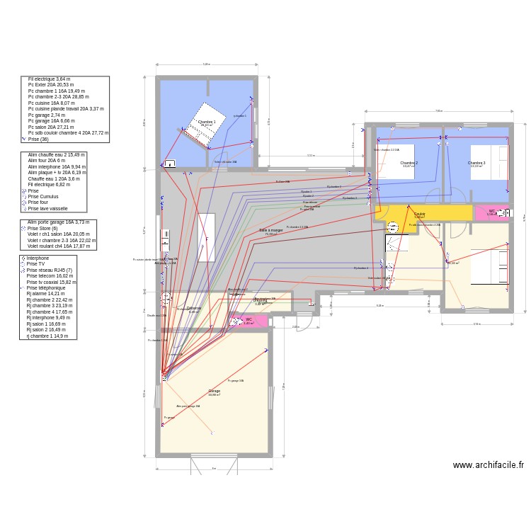 brenac. Plan de 11 pièces et 197 m2