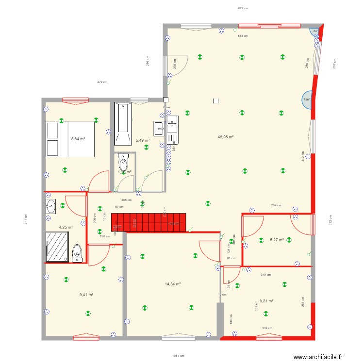 Pibles 10 06 21 avec éléments électricité. Plan de 0 pièce et 0 m2