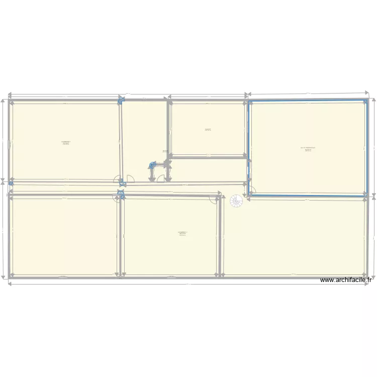 LOFT ETAGE 1. Plan de LOFT ETAGE 1. Plan de