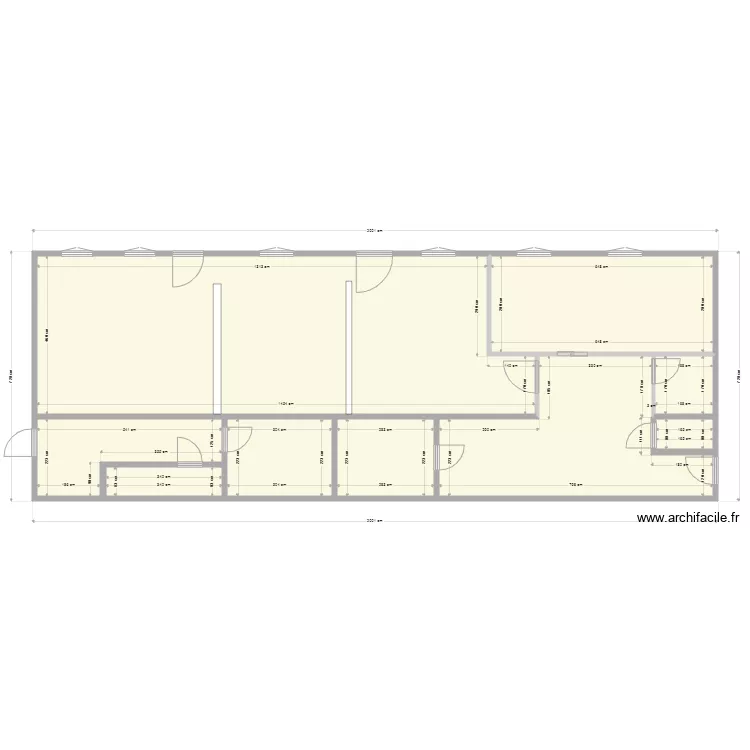 maison 1. Plan de 