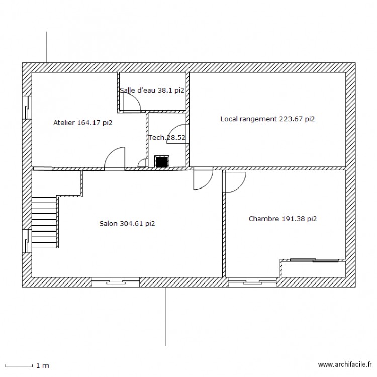 Sous-sol. Plan de 0 pièce et 0 m2