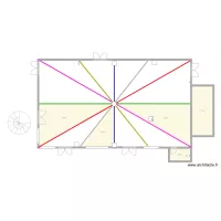 plan guirlandes &eacute;lectriques plafond