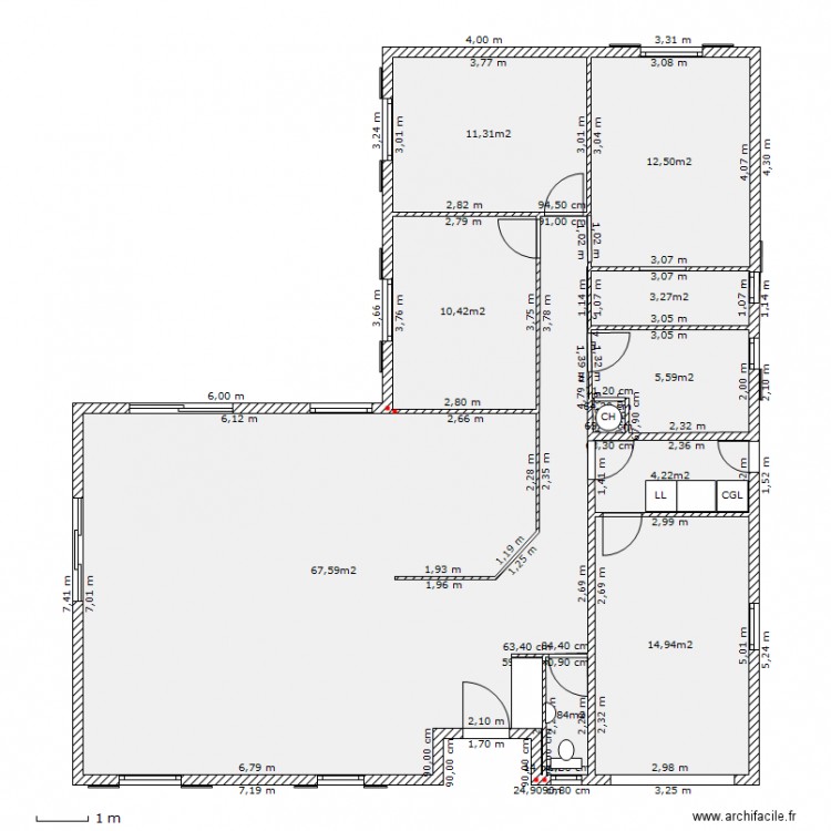 yucca1. Plan de 0 pièce et 0 m2