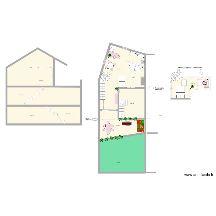 mont23. Plan de 0 pièce et 0 m2