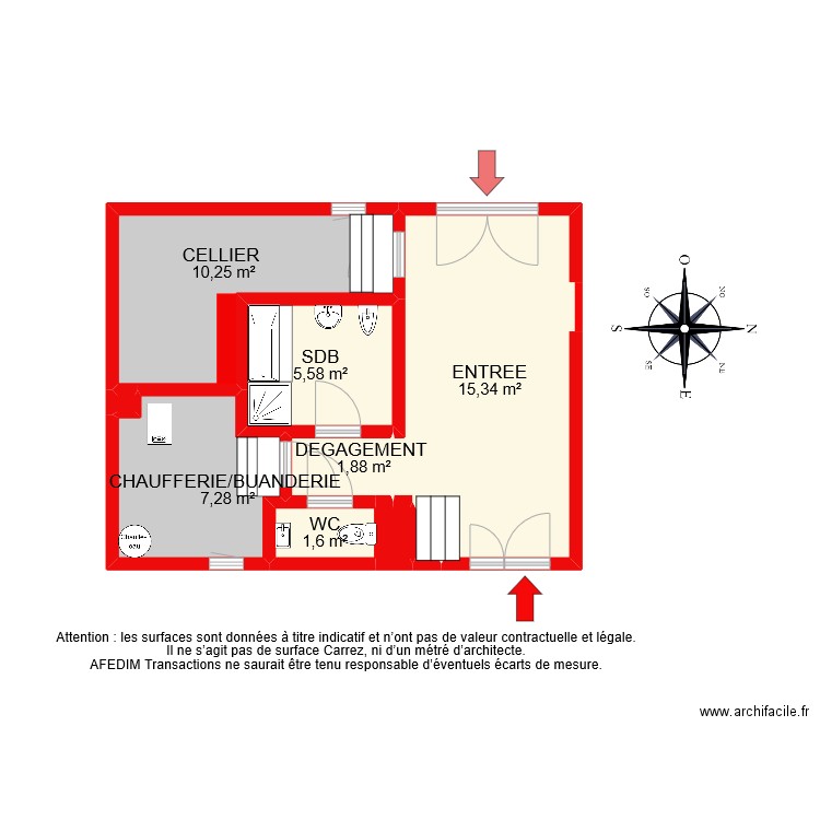 BI 12206 RDC. Plan de 0 pièce et 0 m2