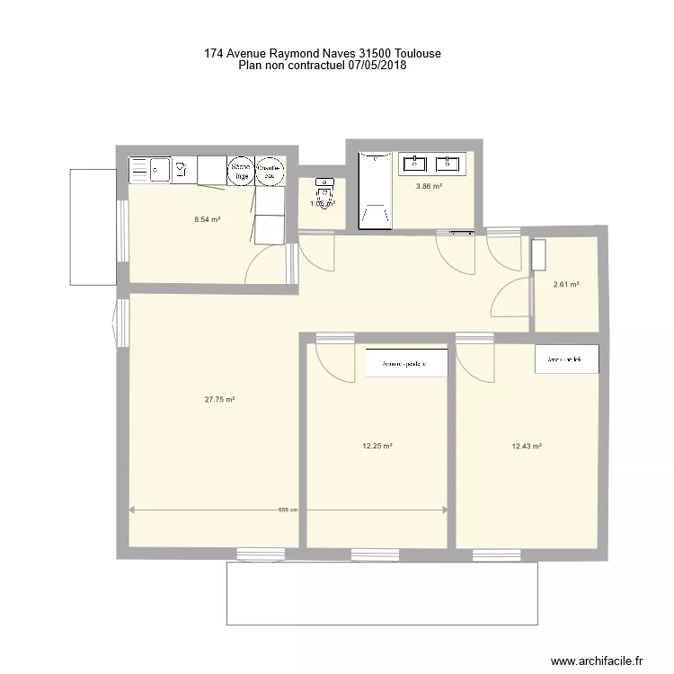 Raymond Naves. Plan de 