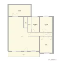 plan sans murs cuisine