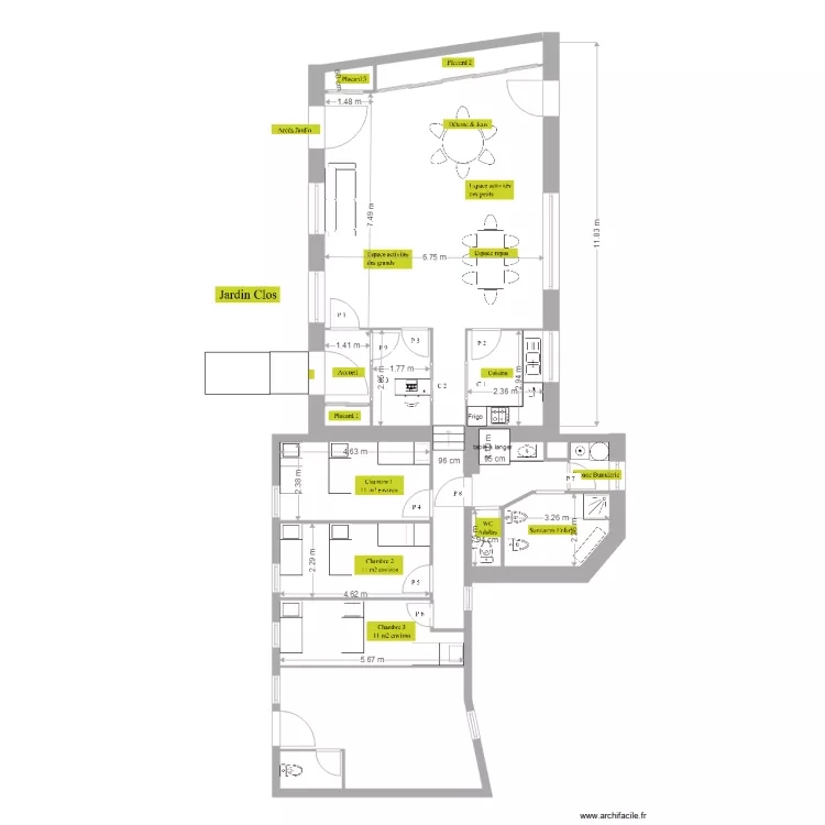 MAN plan modifi&eacute;. Plan de 