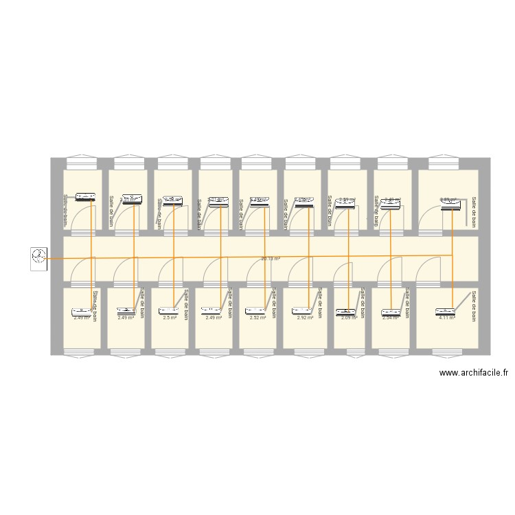 richard paul cannes palace. Plan de 0 pièce et 0 m2