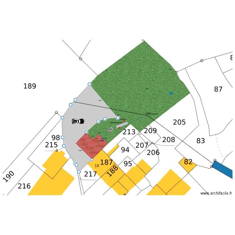 PERRON FREDY. Plan de 0 pièce et 0 m2