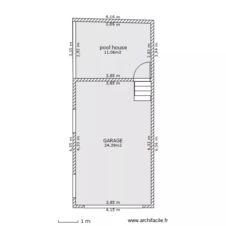 GARAGE 2. Plan de GARAGE 2. Plan de