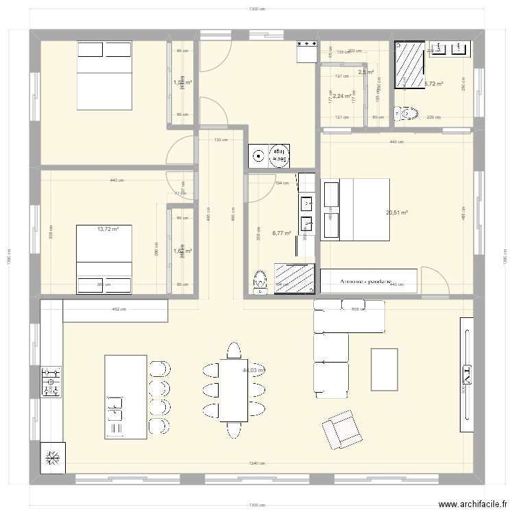 serge1. Plan de 0 pièce et 0 m2