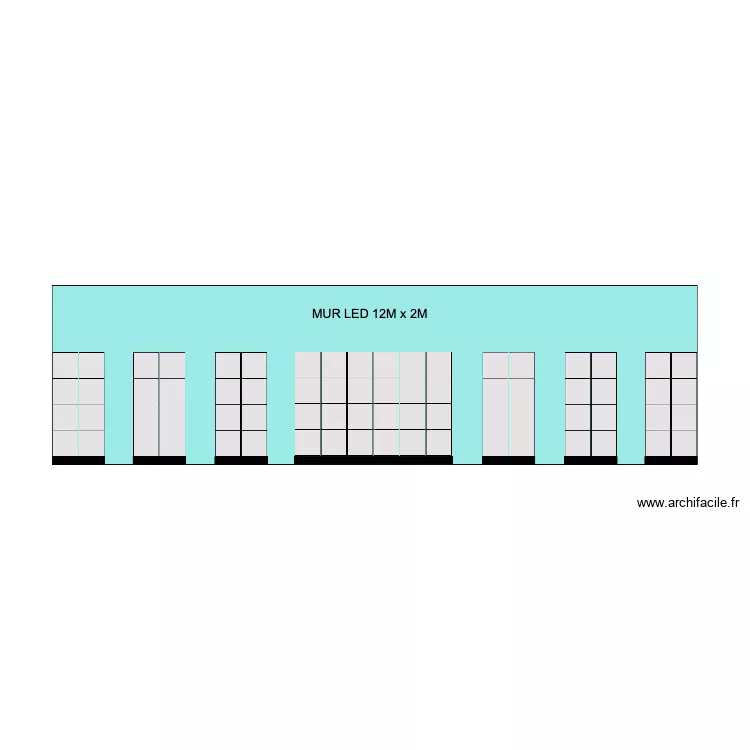 LED Vitalis Spark . Plan de 