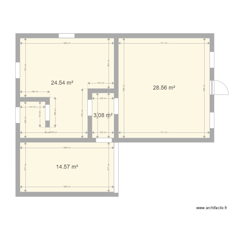 nid voyage. Plan de 0 pièce et 0 m2