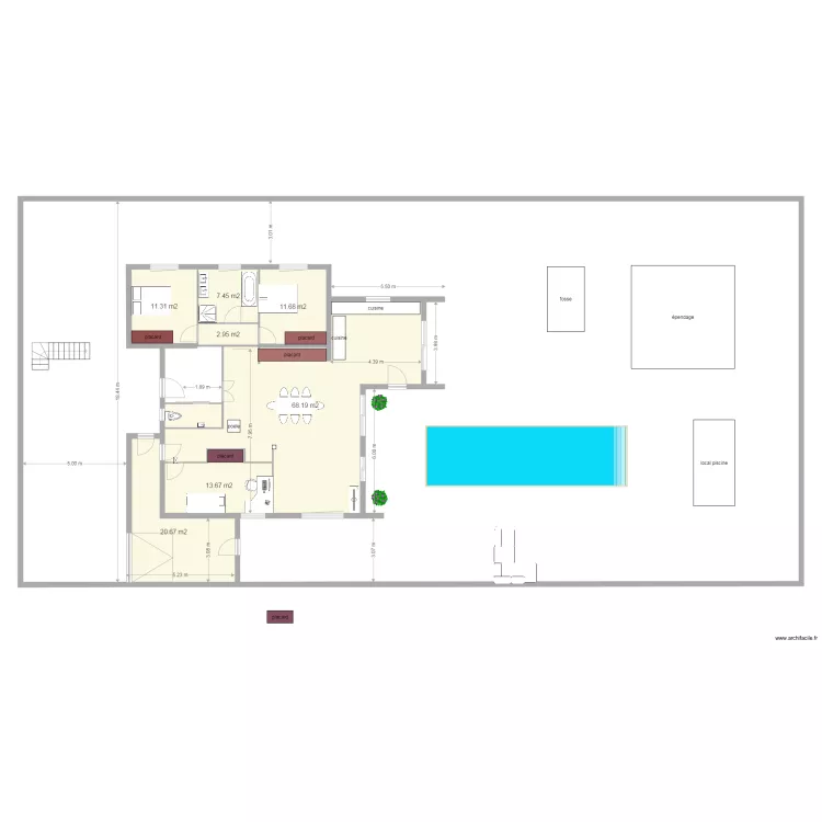 ploun rdc 7 b. Plan de 