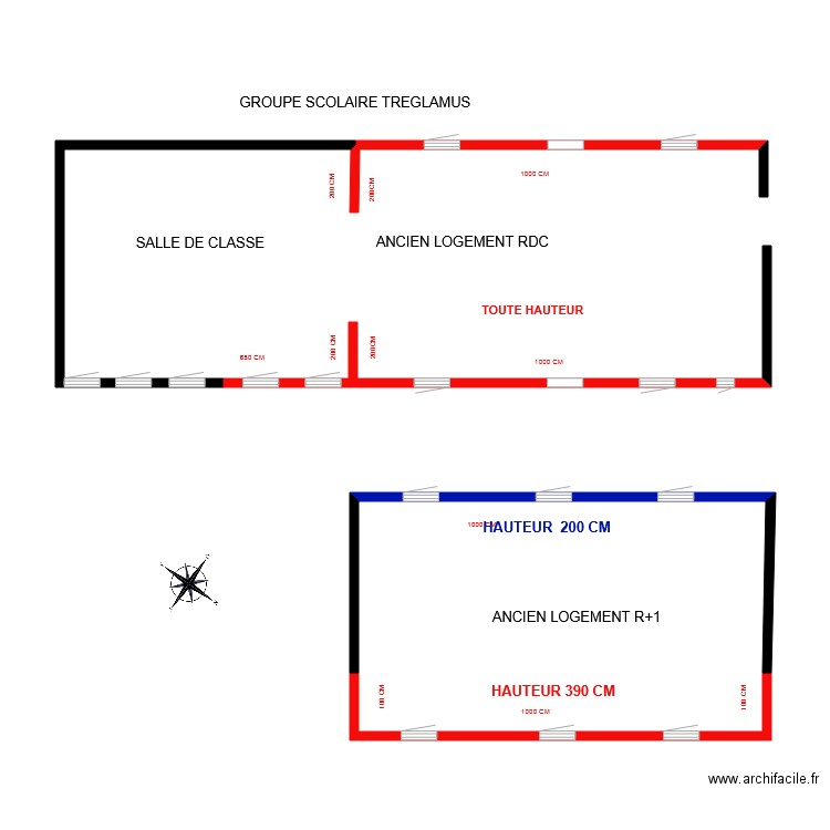 MAIRIE DE TREGLAMUS 3. Plan de 0 pièce et 0 m2