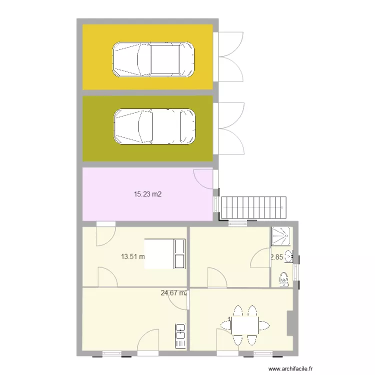 plan de maison jeannette. Plan de 