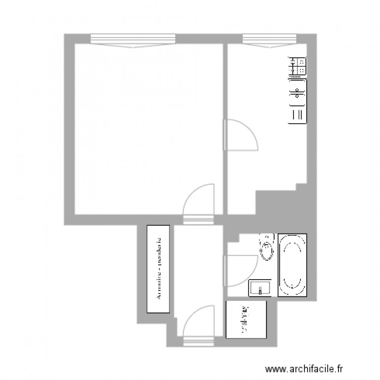 19 Servan. Plan de 0 pièce et 0 m2