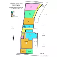 MARGAILLAN TOUCAS R+1 PLAN DE MASSE A3