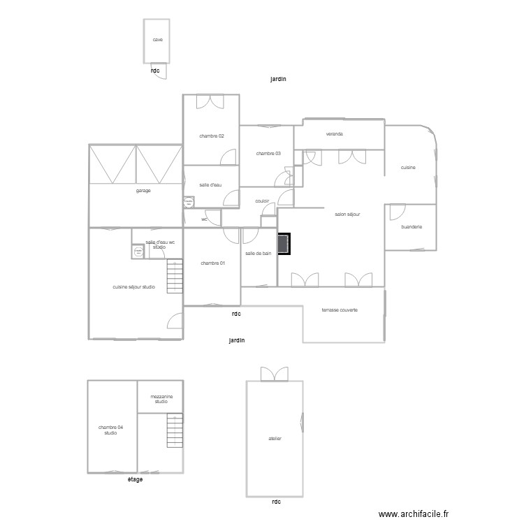 henry. Plan de 0 pièce et 0 m2