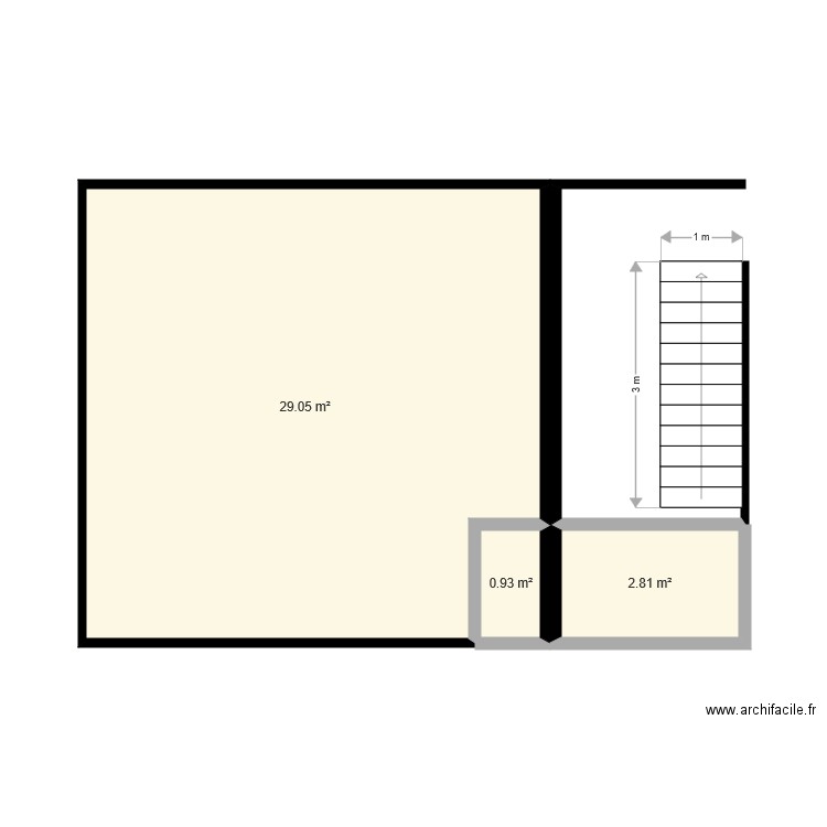 plan etages maison avec plainte central. Plan de 0 pièce et 0 m2