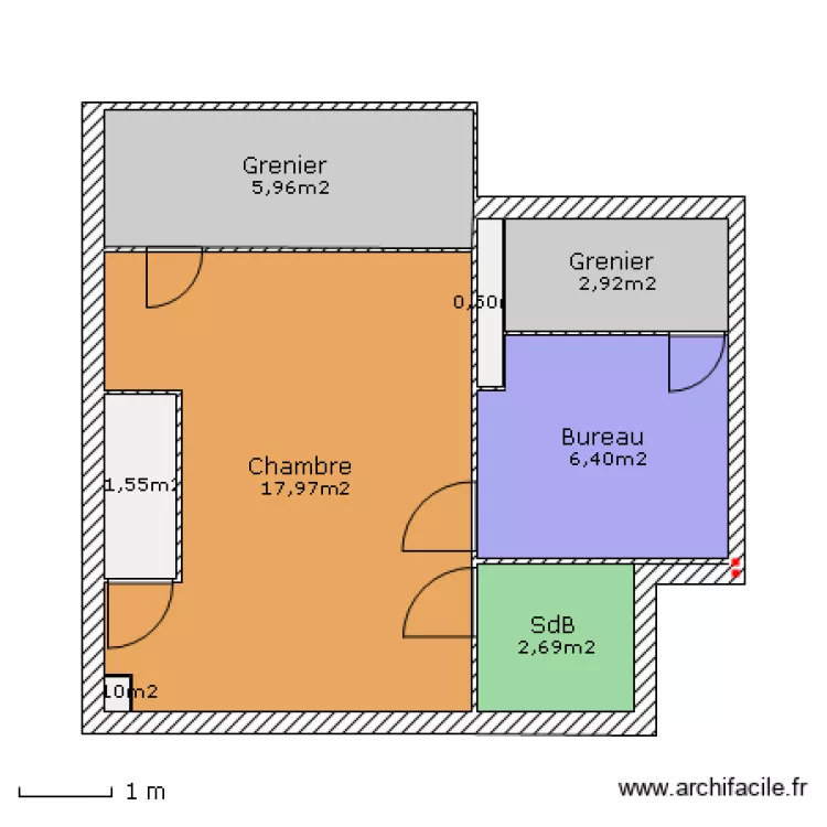 P.Etage3 actuel c.. Plan de P.Etage3 actuel c.. Plan de