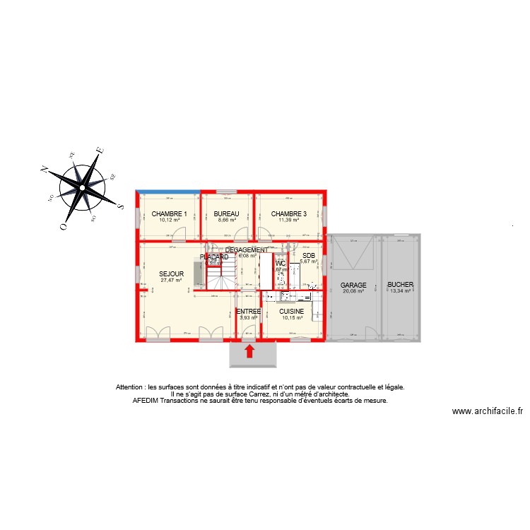 BI 7225 RDC. Plan de 0 pièce et 0 m2