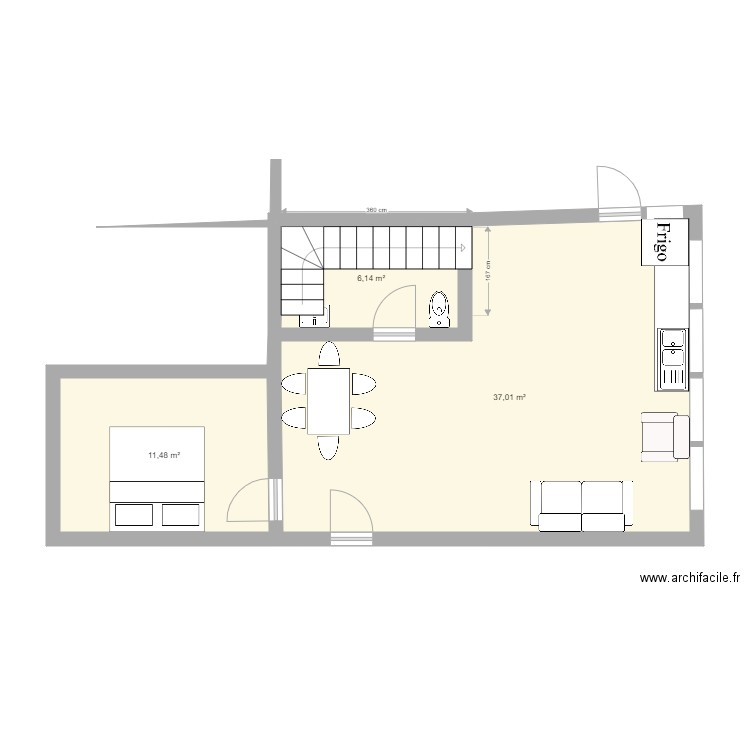 Kui plano2. Plan de 0 pièce et 0 m2