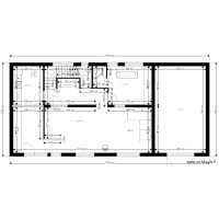 Projet Spinelli plan implantation cuisine ilot