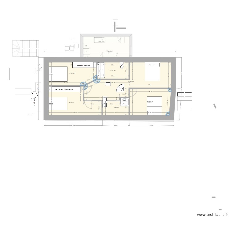 au top avec verriere 2. Plan de 0 pièce et 0 m2