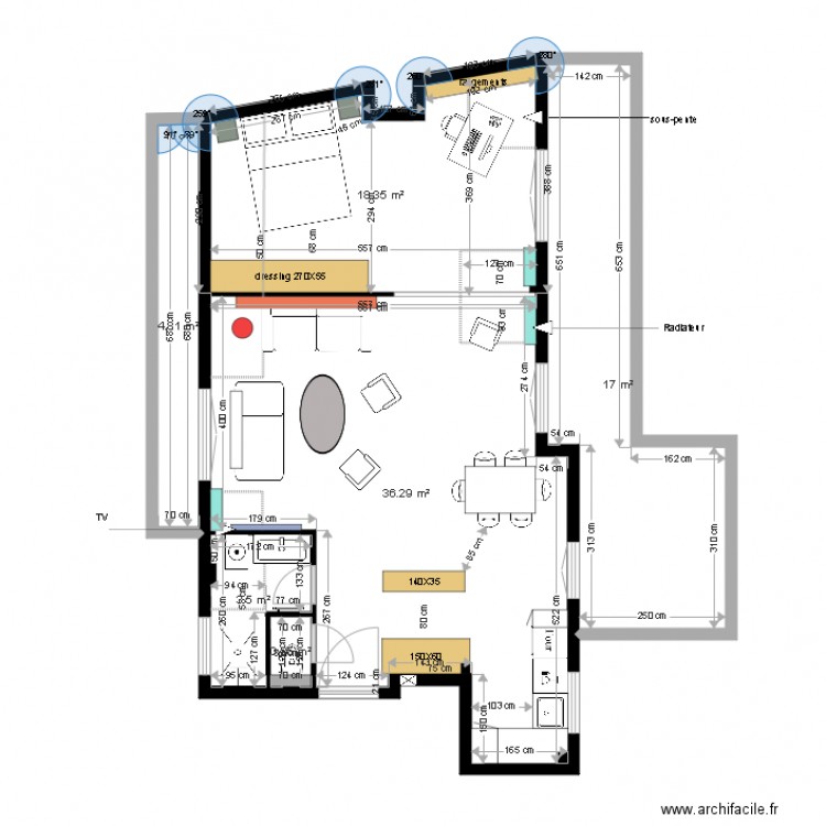 Plan. Plan de 0 pièce et 0 m2