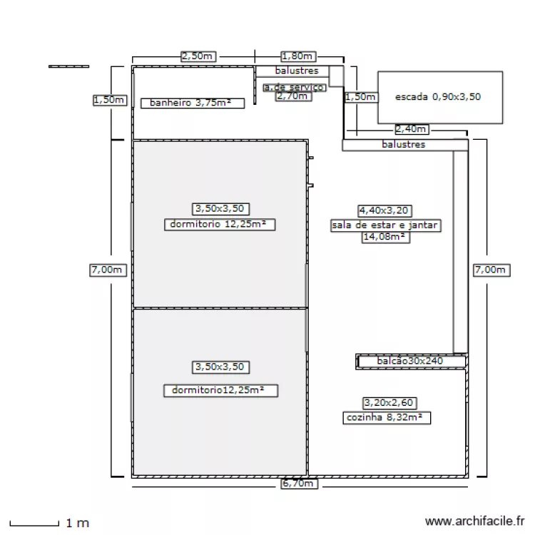 casa. Plan de casa. Plan de