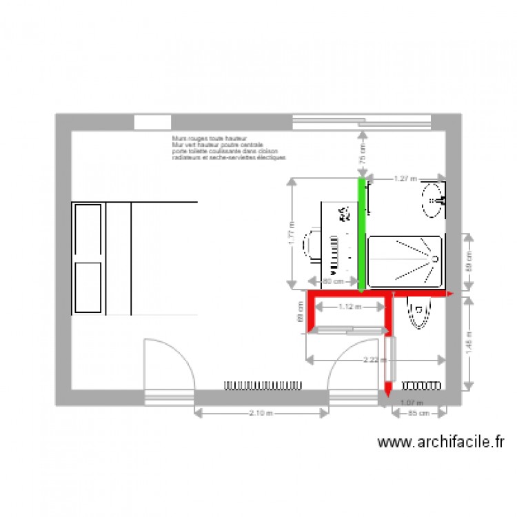 poulailler cha. Plan de 0 pièce et 0 m2