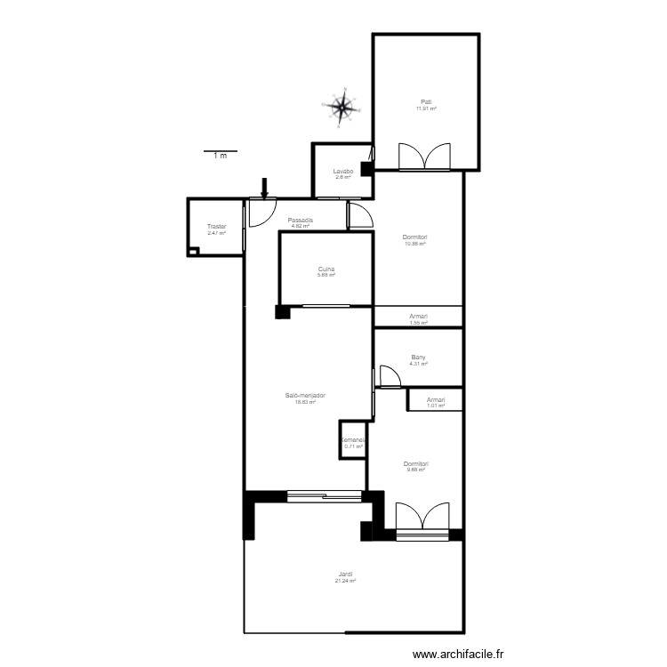 ED BALMORAL BLOC B 1 4 ANYOS LA MASSANA. Plan de 0 pièce et 0 m2