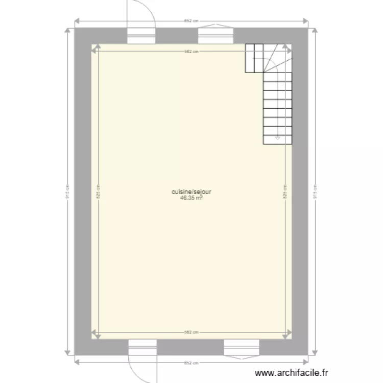 MURIGNEUX. Plan de 