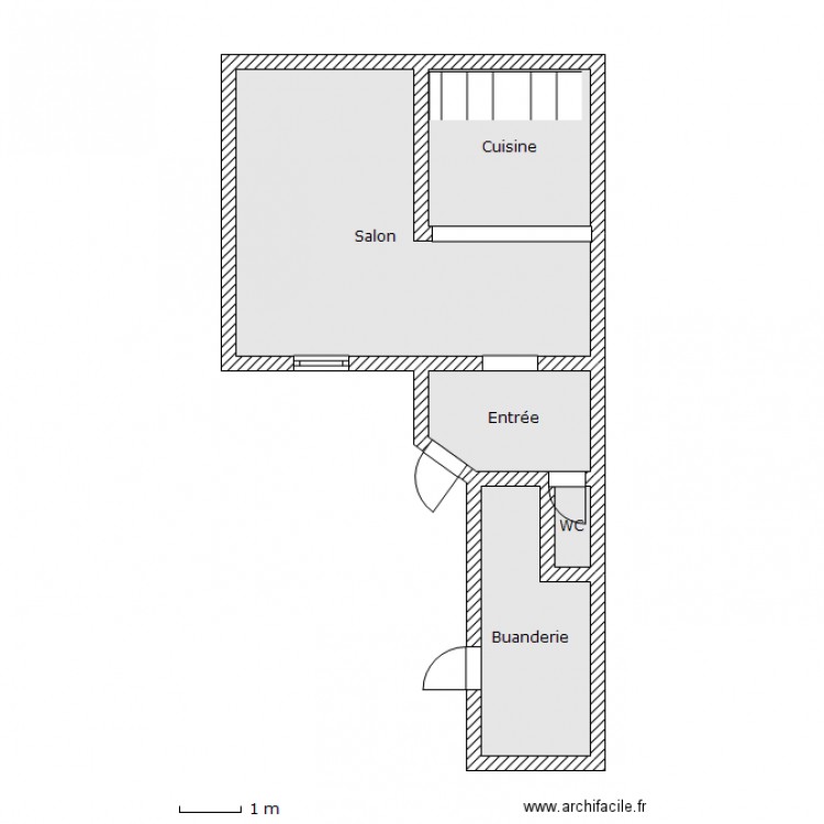 didier rdc. Plan de 0 pièce et 0 m2