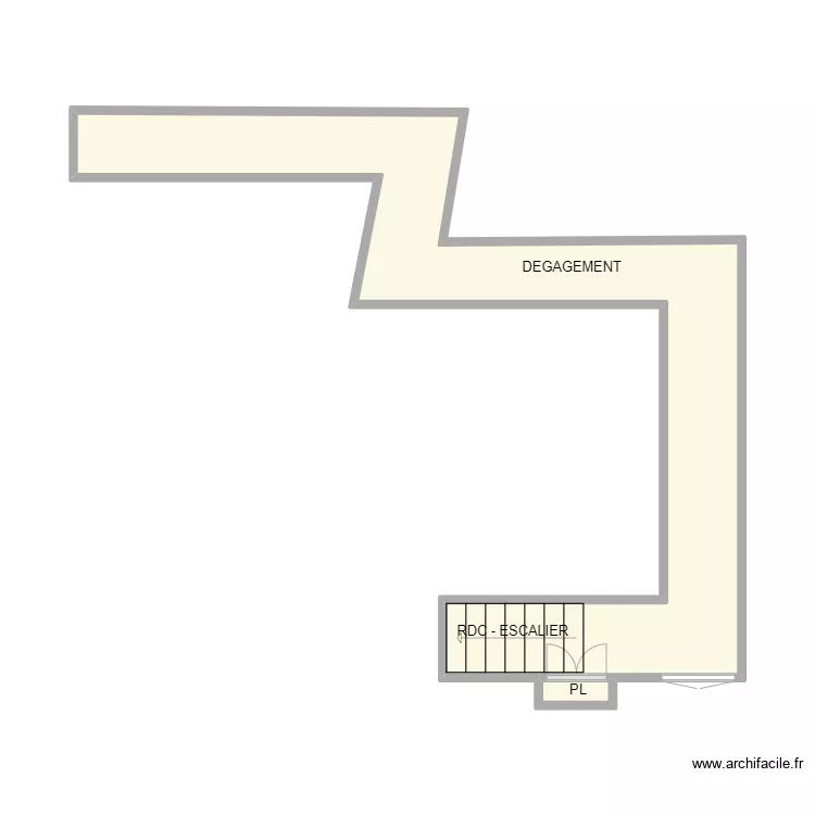 DEGAGEMENT DTA. Plan de DEGAGEMENT DTA. Plan de