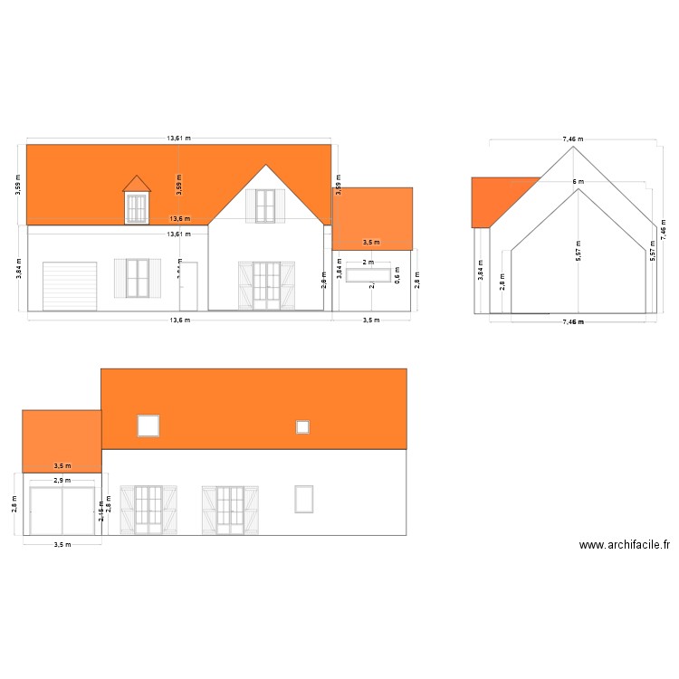AD2.DP 4 FAC PROJ. Plan de 0 pièce et 0 m2