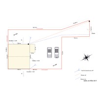 Plan de masse grange peujard