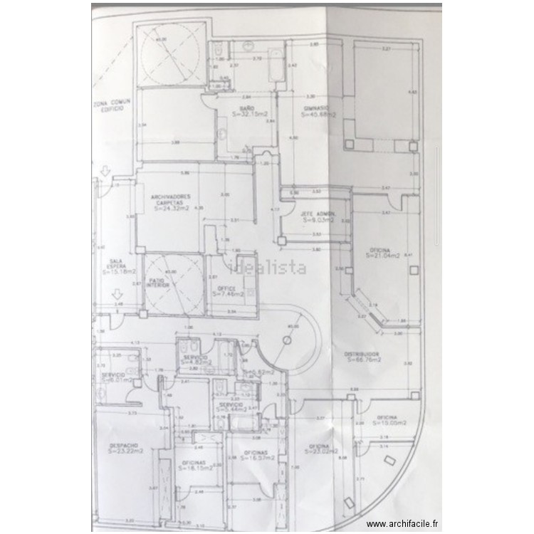 Valencia. Plan de 0 pièce et 0 m2
